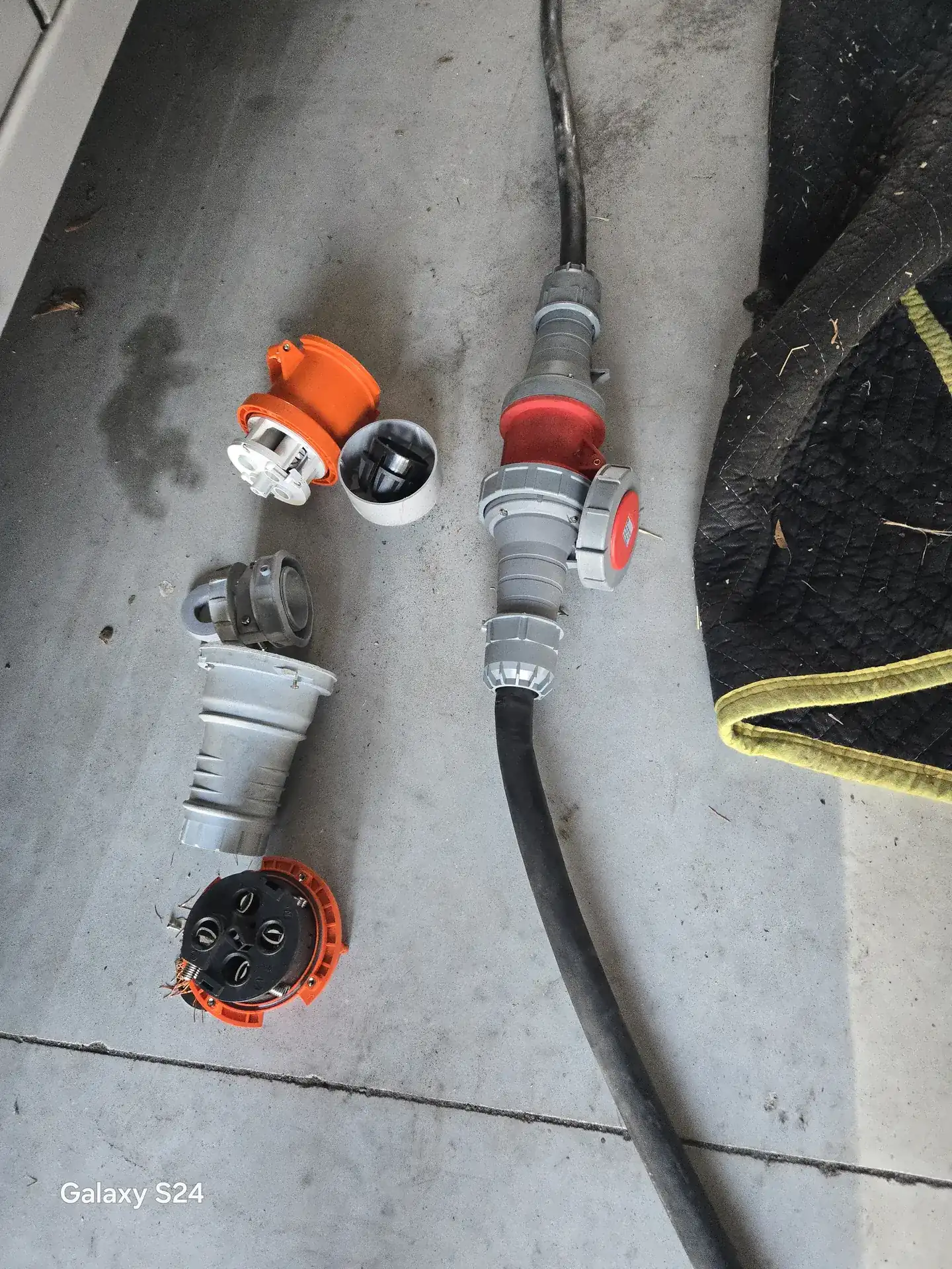 RV 50 amp shore power cord plug replacement parts in Sarasota, Florida